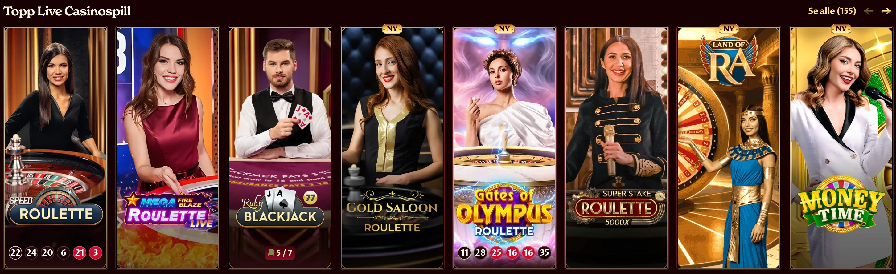 Casoola live casino